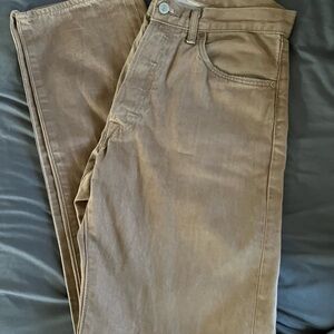 Levi's Khaki Straight Leg